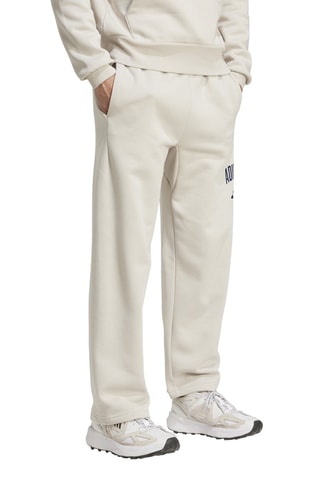 Pantalon regular Collegiate - Ecru