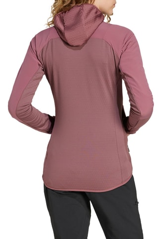 Veste polaire à capuche Terrex - Violet