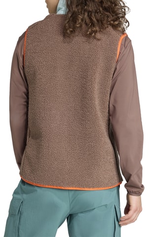 Veste polaire sans manches de randonnée Terrex Xploric - Taupe