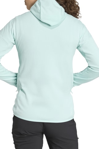 Veste polaire à capuche Terrex Techrock - Ciel