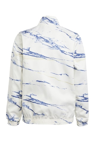 Veste réversible de football Equipe d’Italie de Football Bleu cobalt et blanc