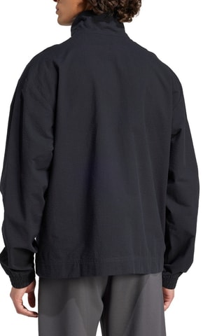 Veste de survêtement Essentials Seersucker - Noir