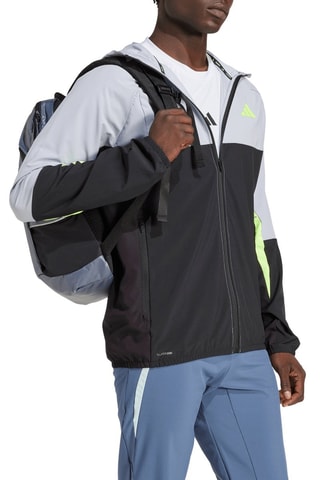 Veste à capuche - Noir et gris clair