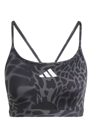 Brassière push-up Aeroreact - Noir et gris