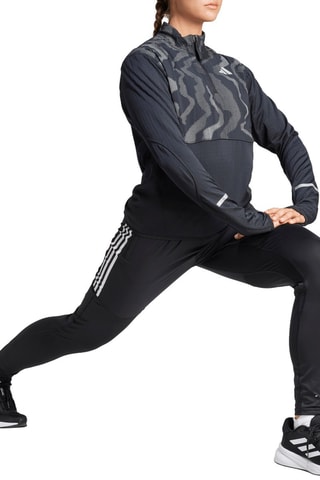 Top de running Hi Vis Reflective - Noir