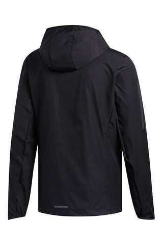 Coupe-vent de running Own the Run Hooded Wind - Noir
