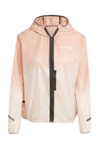 Coupe-vent de running dip and dye Terrex - Orange