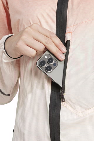 Coupe-vent de running dip and dye Terrex - Orange