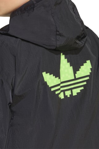 Coupe-vent à capuche Minecraft - Noir