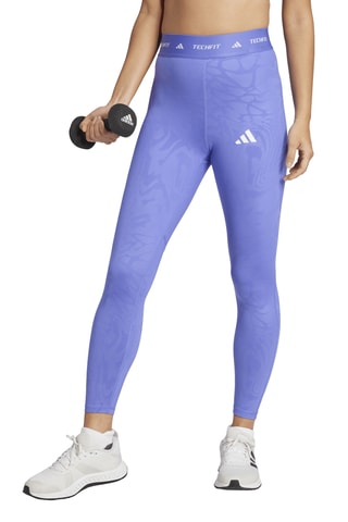 Legging de sport 7/8 taille haute - Bleu cobalt