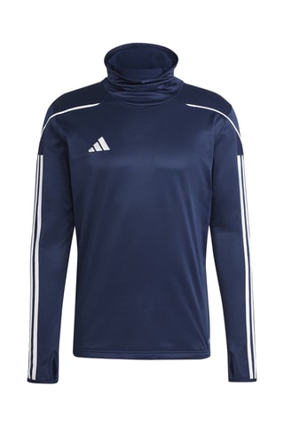 T-shirt slim d'entraînement de football Tiro 23 League - Bleu marine