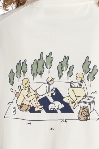 T-shirt regular - Ecru