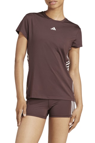 T-shirt slim d’entrainement Hyperglam - Marron