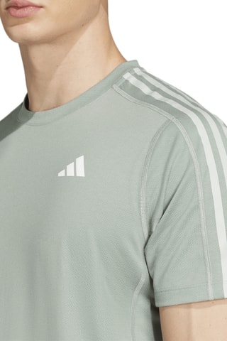 T-shirt regular de running Own the Run - Vert d’eau