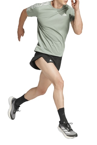 T-shirt regular de running Own the Run - Vert d’eau