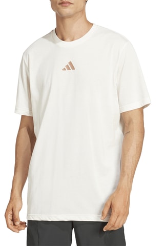 T-shirt loose d’entrainement One Rep at a Time - Blanc