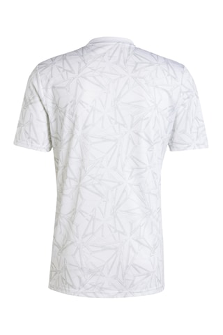 Maillot slim d'échauffement Real Madrid - Blanc