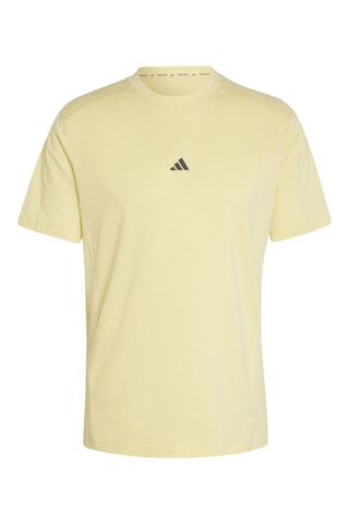 T-shirt regular de yoga - Jaune