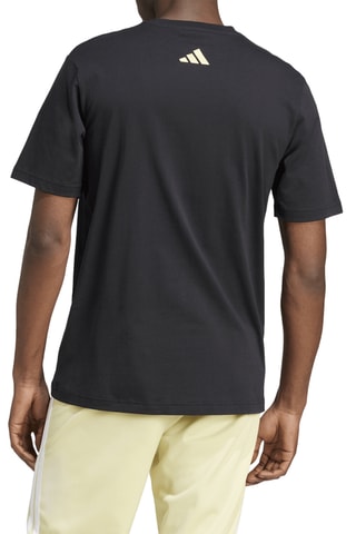 T-shirt regular Lounge Verbiage - Noir