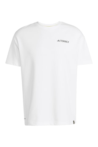 T-shirt loose National Geographic - Blanc