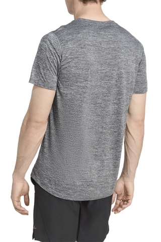 T-shirt de running Own The Run Melange - Noir chiné