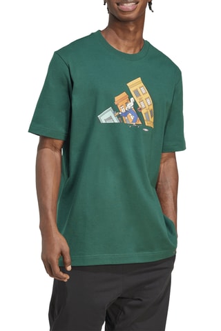 T-shirt regular - Vert foncé