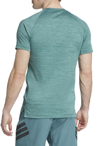 T-shirt slim d’entrainement Gym+ - Vert clair