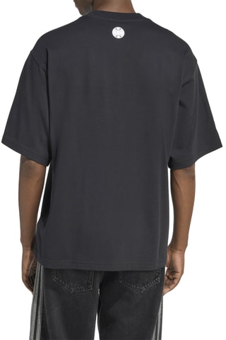 T-shirt loose Teamgeist - Noir