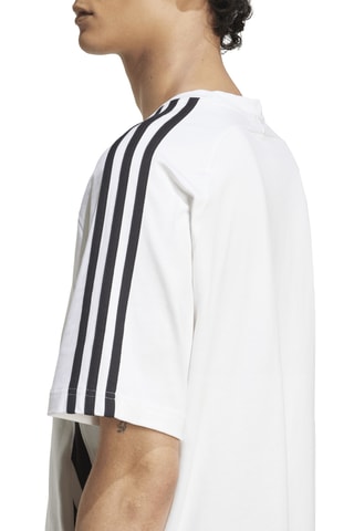 T-shirt loose Teamgeist - Blanc