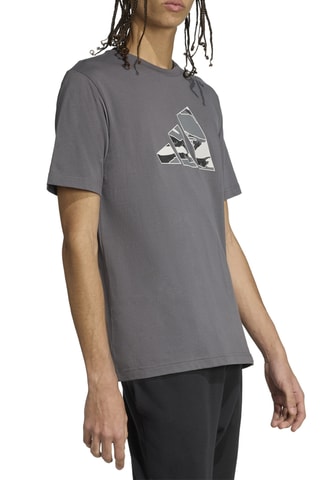 T-shirt regular - Gris foncé