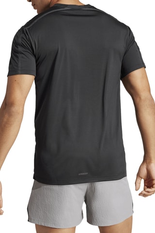 T-shirt d'entraînement slim d’entraînement D4T Adistwo - Noir