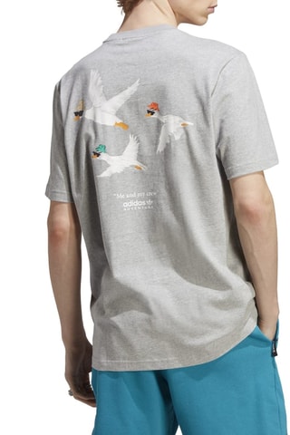 T-shirt - Gris clair chiné