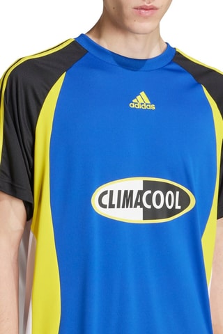 T-shirt regular - Bleu roi et jaune