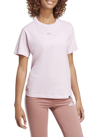 T-shirt regular Lounge - Mauve