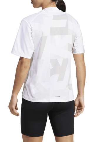 T-shirt regular Terrex - Blanc et noir