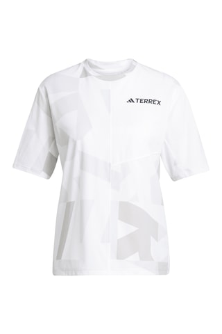 T-shirt regular Terrex - Blanc et noir