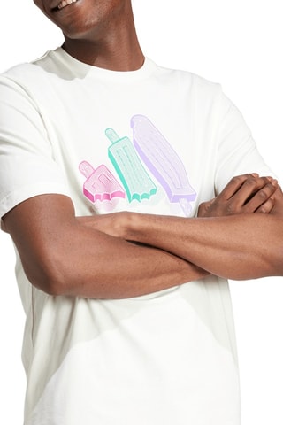 T-shirt Lounge Ice - Blanc