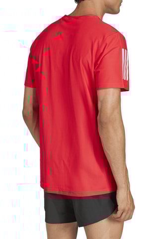 T-shirt regular de running Own the Run - Rouge