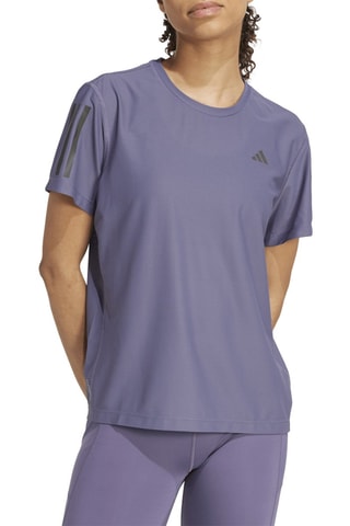 T-shirt de running Own The Run - Violet