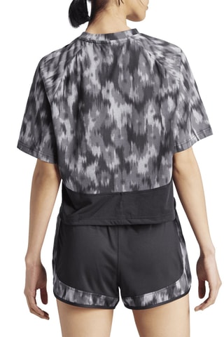 T-shirt slim d’entrainement tie and dye Essentials - Noir