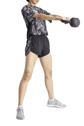 T-shirt slim d’entrainement tie and dye Essentials - Noir