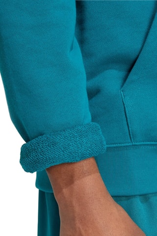 Sweat à capuche Adicolor - Bleu canard et blanc - Adidas