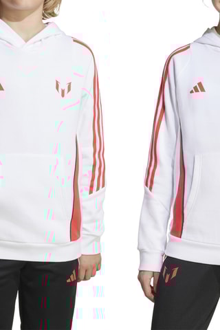 Sweat à capuche Messi - Blanc