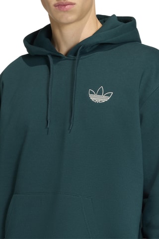 Sweat à capuche Gfx - Vert foncé