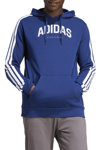 Sweat à capuche Codes Collegiate - Bleu marine