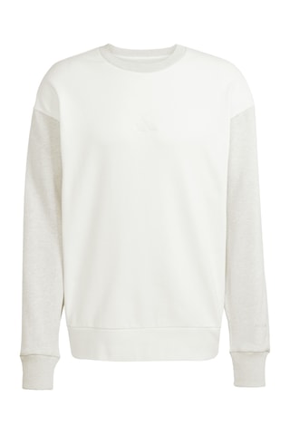 Sweat All SZN - Ecru et gris clair