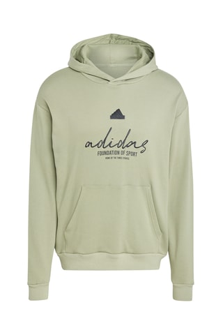 Sweat à capuche Brand Love - Vert