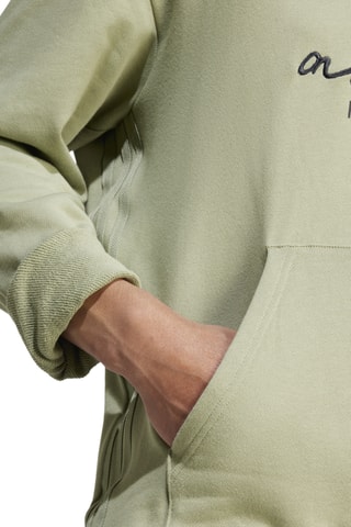 Sweat à capuche Brand Love - Vert