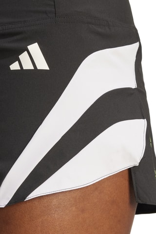Short slim de running Adizero Archive Gel - Noir