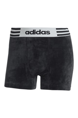 Short en velours taille haute Booty Hivernal - Noir